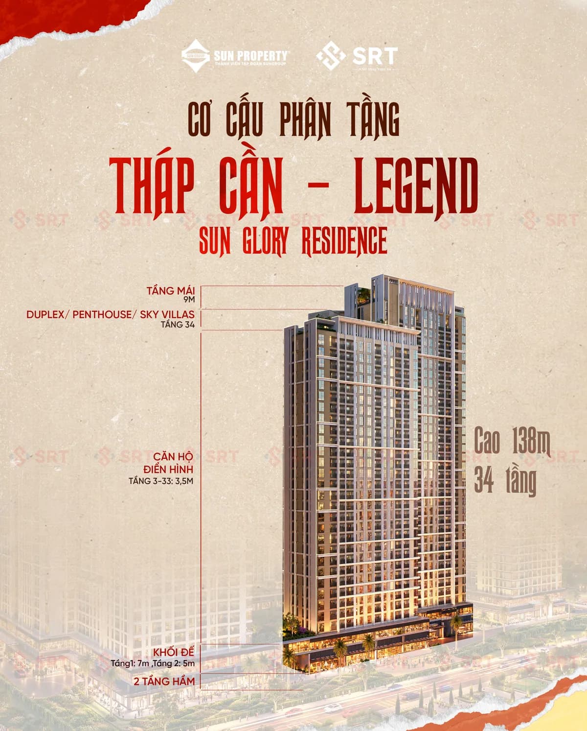 🔥 2BR TÒA LEGEND – 2 VIEW HƯỚNG TÂY NAM/ TÂY BẮC | SUN GLORY RESIDENCE